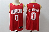 Rockets 0 Russell Westbrook Red Nike Retro Swingman Jersey,baseball caps,new era cap wholesale,wholesale hats